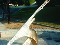 Chi Wara Sundial Lantern